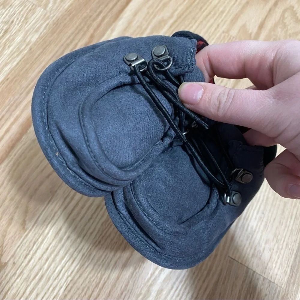 Carter’s Buffalo Plaid Lined Chukka Boots 12-18 mo